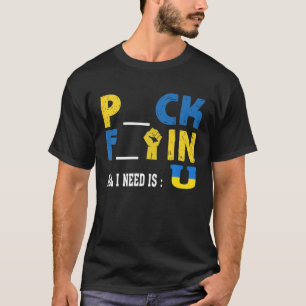 Camiseta Tudo Que Preciso É De Um Pck Ftin Engraçado