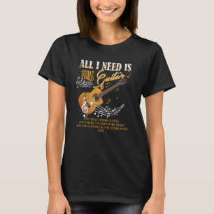 Camiseta Tudo Que Preciso É Dessa Guitarra.