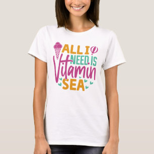 Camiseta Tudo que Preciso é o Mar de Vitamina-54801