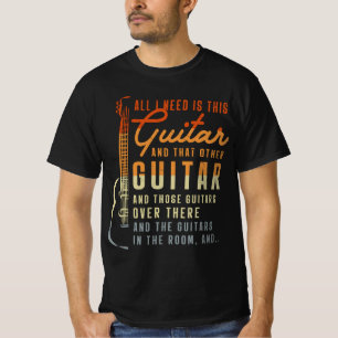 Camiseta Tudo Que Preciso É Que Este Jogador De Violão Ofer