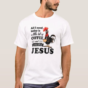 Camiseta Tudo Que Preciso Hoje É Um Pouco De Café E Um W