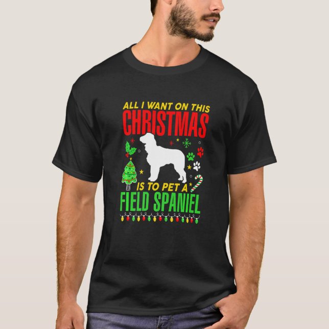 Camiseta Tudo Que Quero Neste Natal É Pôr Um Spa De Campo (Frente)