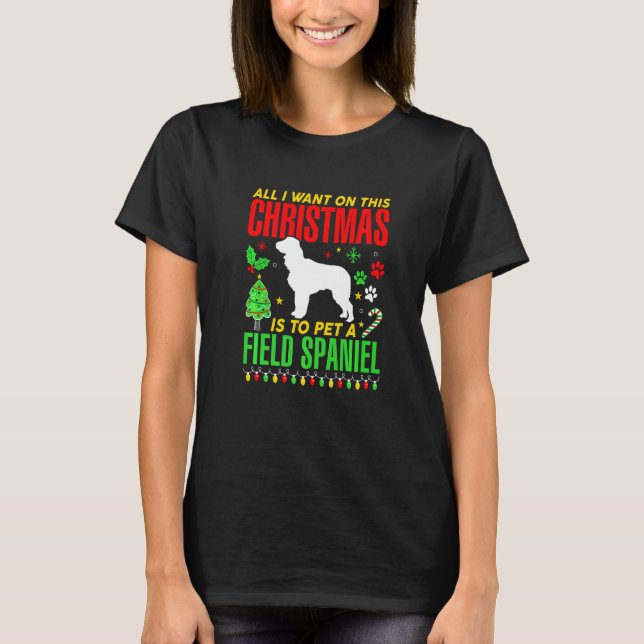 Camiseta Tudo Que Quero Neste Natal É Pôr Um Spa De Campo (Frente)
