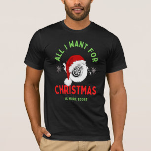 Camiseta Tudo Que Quero No Natal É Mais Boost Turbo