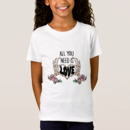 Camiseta Tudo que você precisa é amor