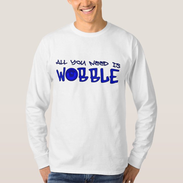 Camiseta Tudo que você precisa é BAIXO do balanço DUBSTEP (Frente)
