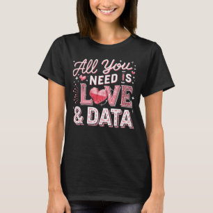 Camiseta Tudo que você precisa é de amor e cientista de Nam