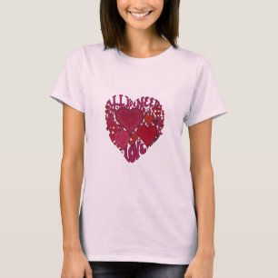 Camiseta Tudo Que Você Precisa É De Coração De Amor