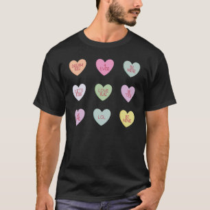 Camiseta Tudo Que Você Precisa É De Luv Hearts Candy Love N