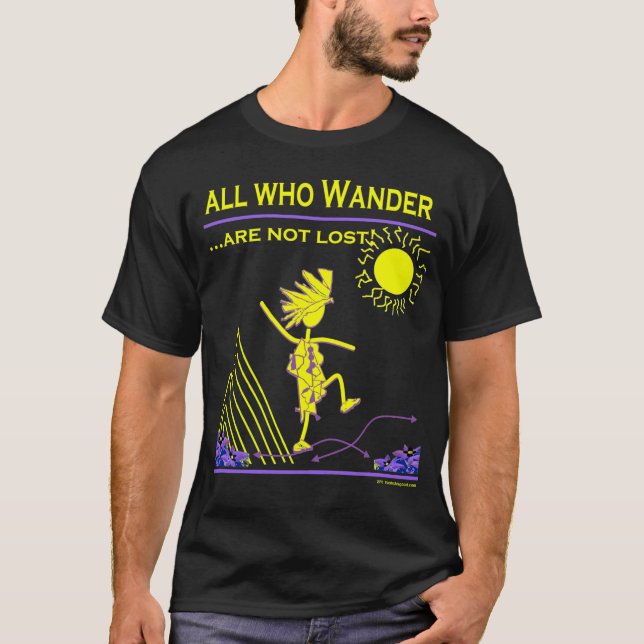 Camiseta Tudo que Wander não é perdido (Frente)
