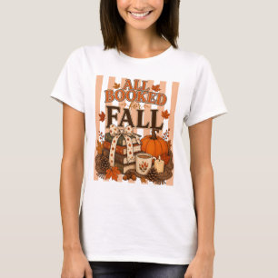 Camiseta Tudo Reservado Para Livros De Café De Abóbora De O