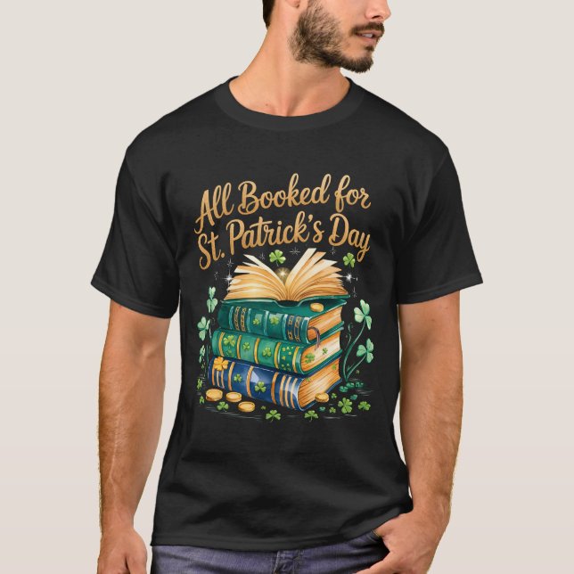 Camiseta Tudo Reservado Para O Presente Do Livro De Dia de  (Frente)