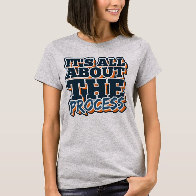 Camiseta Tudo se resume ao processo (Frente)