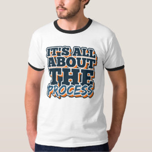 Camiseta Tudo se resume ao processo