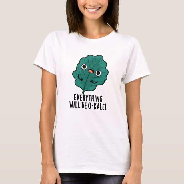 Camiseta Tudo Será Engraçado, Engraçado, Veggie Pun (Frente)