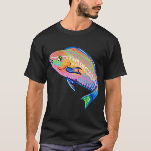 Camiseta Tudo sobre aquele presente de pesca de PLaice