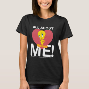 Camiseta Tudo Sobre Mim Tweety Heart Character Love - LOONE