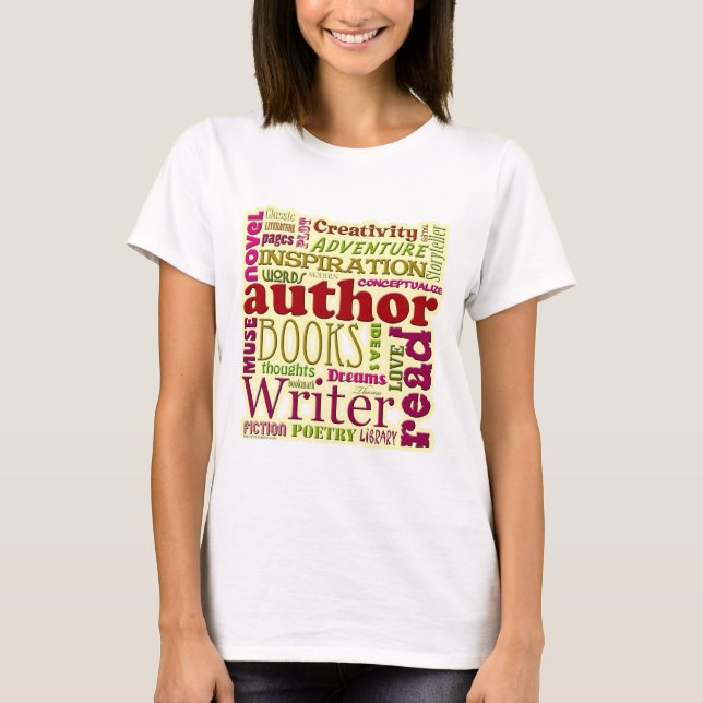 Camiseta Tudo Sobre Palavras De Autores Por Toda Parte (Frente)