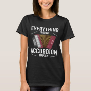 Camiseta Tudo Vai De Acordo Para Planejar Acordo