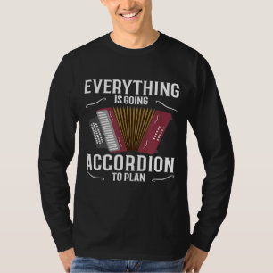 Camiseta Tudo Vai De Acordo Para Planejar Acordo
