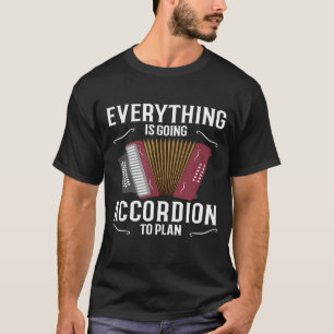 Camiseta Tudo Vai De Acordo Para Planejar Acordo