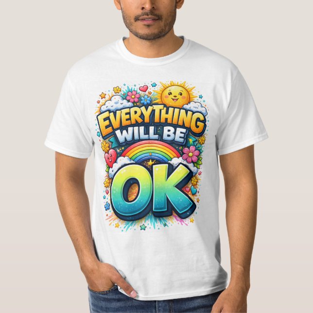 Camiseta Tudo Vai Ficar Bem (Frente)