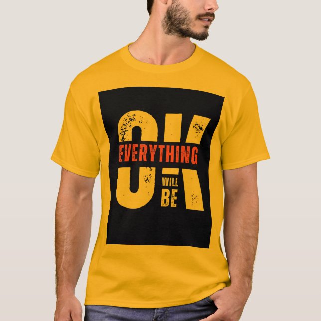 Camiseta Tudo Vai Ficar Bem (Frente)