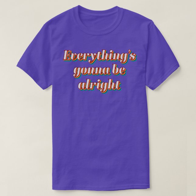 Camiseta Tudo Vai Ficar Bem (Frente do Design)