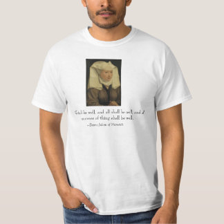 Camiseta "Tudo vai ficar bem" Dama Julian de Norwich
