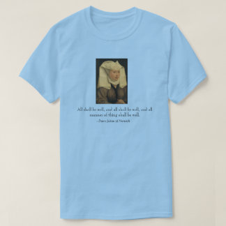 Camiseta "Tudo vai ficar bem" Dama Julian de Norwich