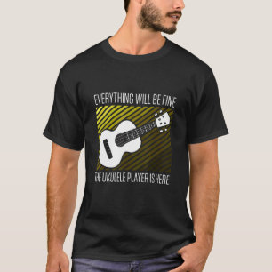 Camiseta Tudo Vai Ficar Bem, O Jogador Ukulele É