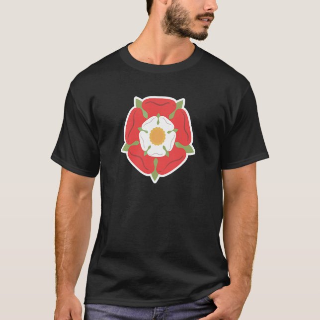 Camiseta Tudor Rosa England Flower (Frente)