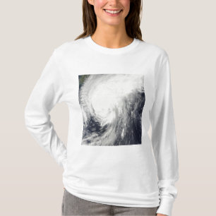 Camiseta Tufão Melor que aproxima Japão