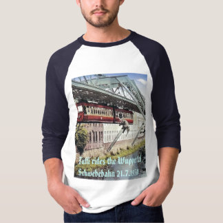 Camiseta Tuffi monta o Wuppertal Schwebe…