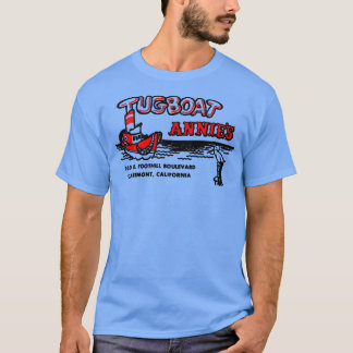 Camiseta Tugboat Annies California Retro Meio século Aesthe