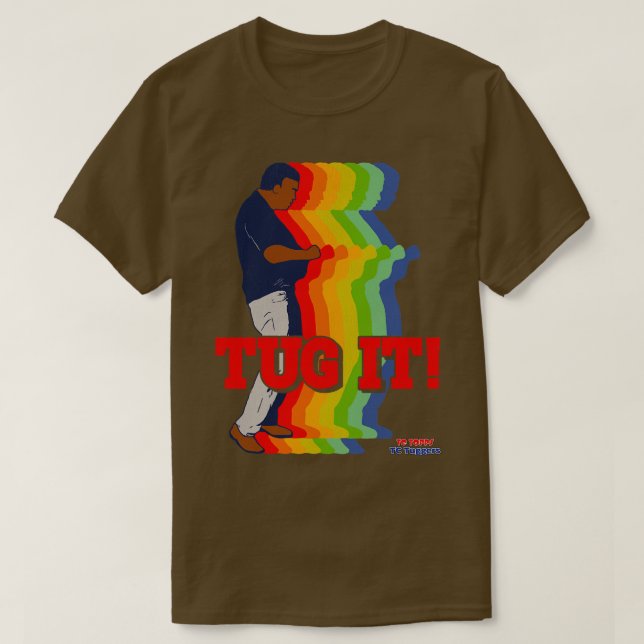 Camiseta Tuggers TC TUG IT Topps (Frente do Design)