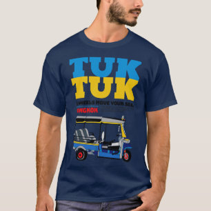Camiseta Tuk Tuk Bangkok Tailândia Transporte