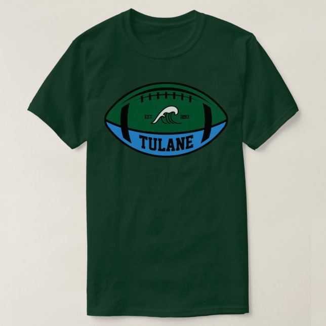 Camiseta Tulane Team Colors (Frente do Design)