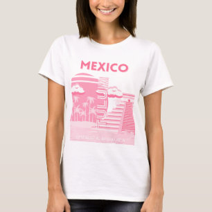 Camiseta Túlio, México, Viagem, Arte Rosa