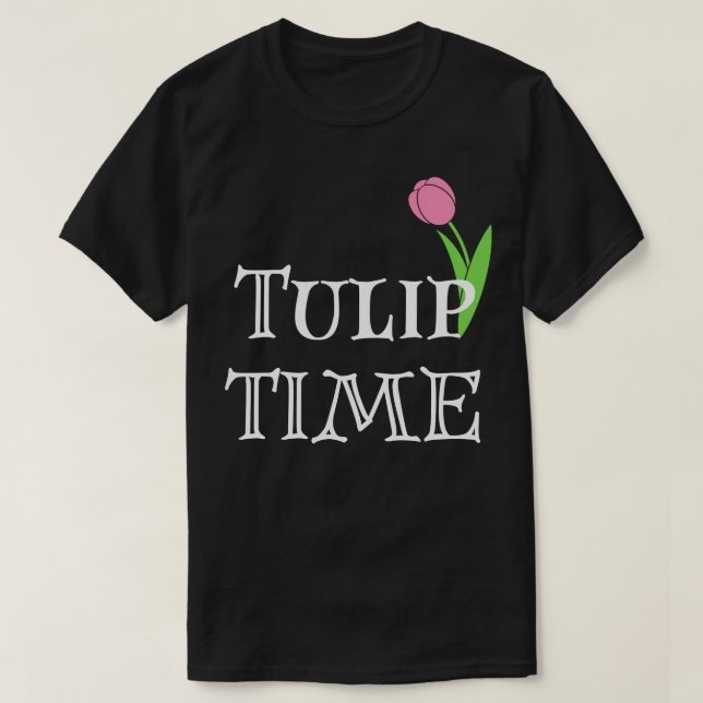 Camiseta Tulip Festival Pella Iowa TShirt 1 (Frente do Design)