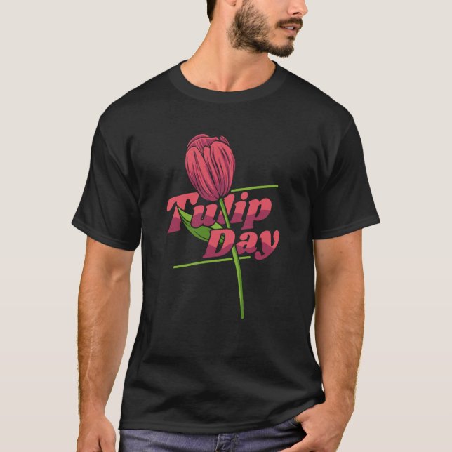 Camiseta Tulip Gardening Gardener Garden Tulips (Frente)
