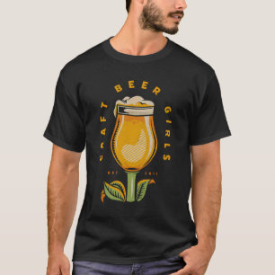 Camiseta Tulip Glass Artesanato Beer Girl