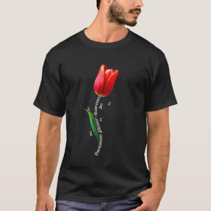Camiseta Tulipa de Conscientização da Doença de Parkinson M