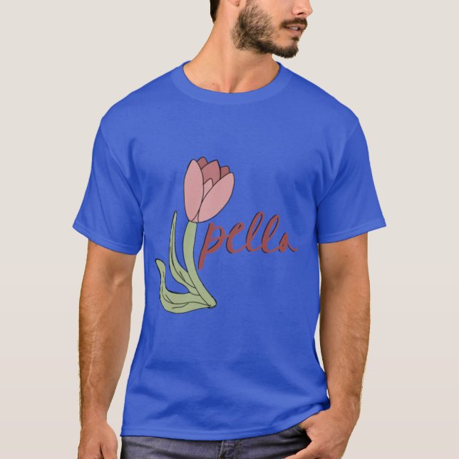 Camiseta tulipa pella (Frente)