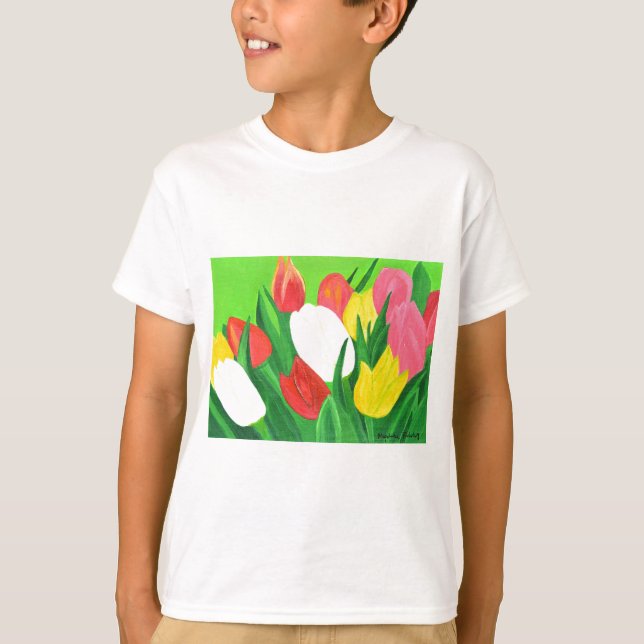 Camiseta Tulipas2 (Frente)
