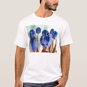 Camiseta Tulipas Azuis