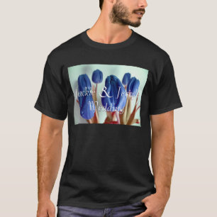 Camiseta Tulipas Azuis