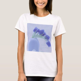 Camiseta Tulipas Azuis Vida Estática