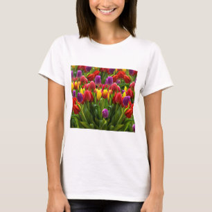 Camiseta Tulipas Brilhantes