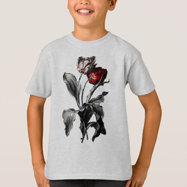Camiseta Tulipas Góticas (Frente)